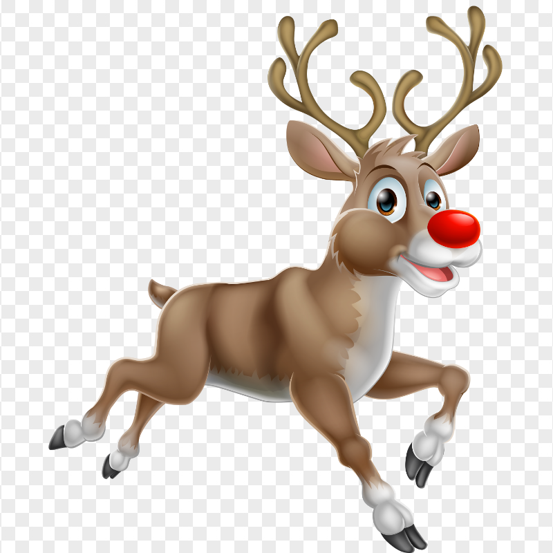 HD Cute Reindeer Illustration Cartoon Animal PNG