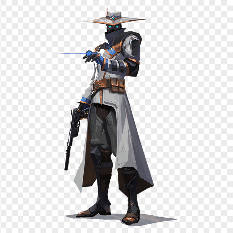 HD Cypher Valorant Agent Player Character PNG