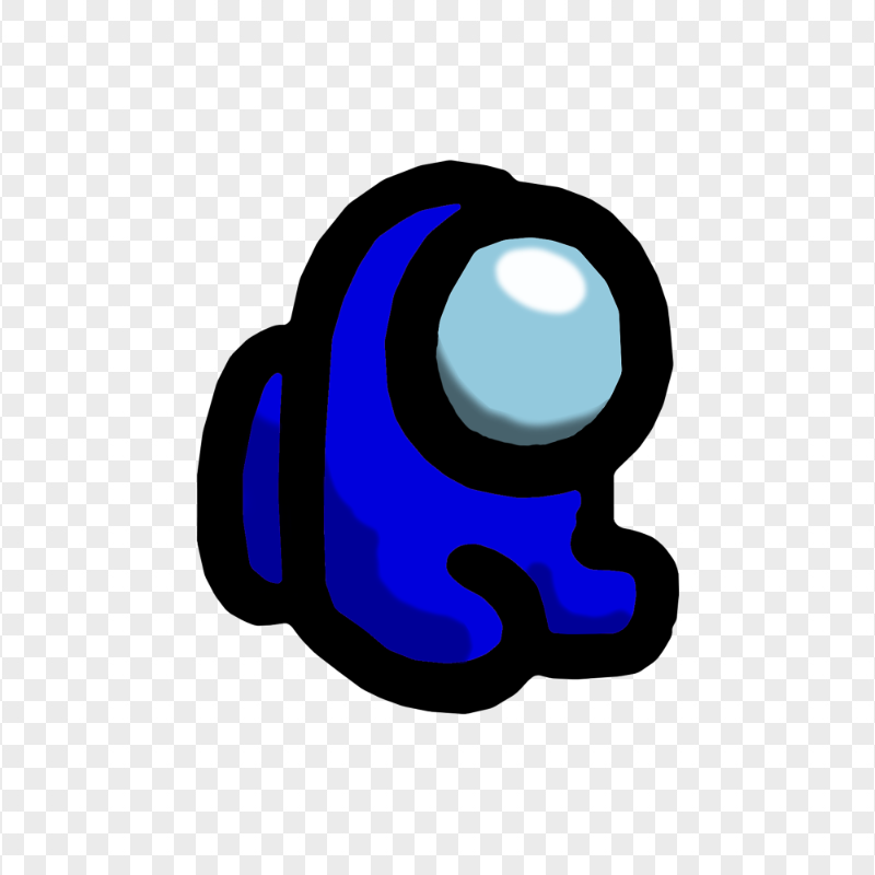 HD Dark Blue Among Us Crewmate Character Baby Child PNG