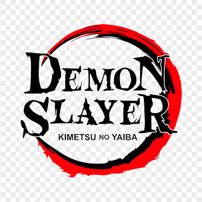 HD Demon Slayer Kimetsu No Yaiba Logo PNG