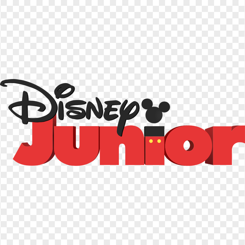 HD Disney Junior Logo Transparent PNG