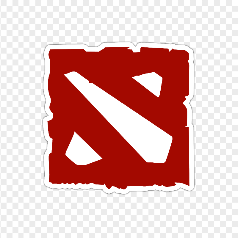 HD Dota 2 Official Logo Sticker PNG