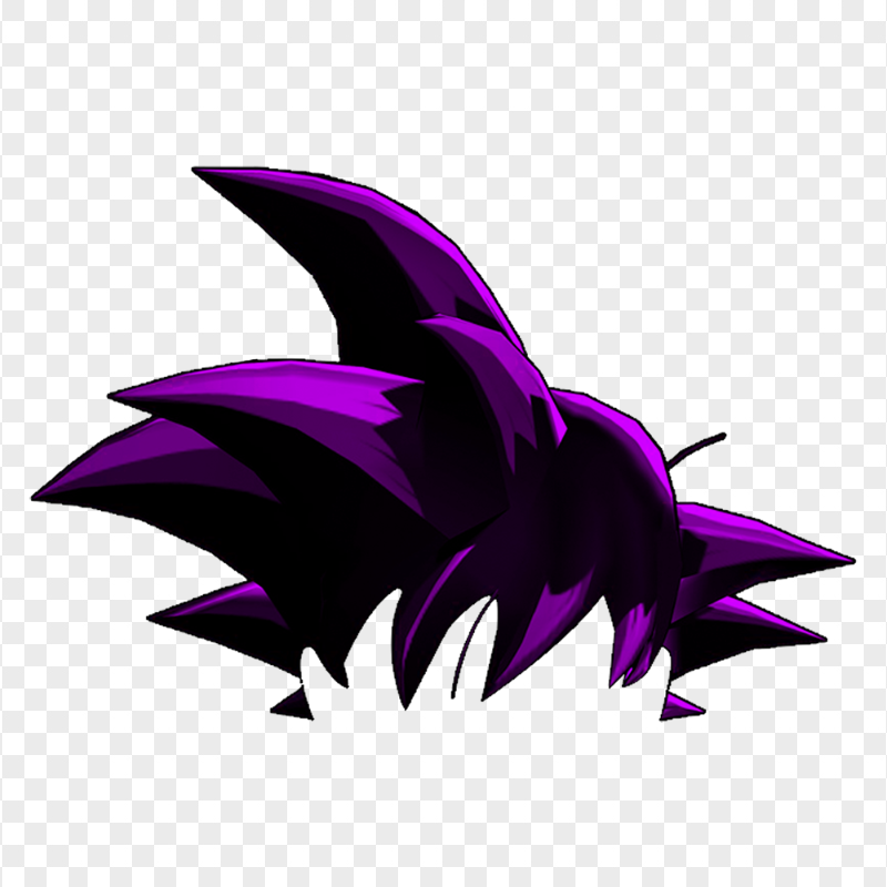HD Dragon Ball Z Purple Hair PNG