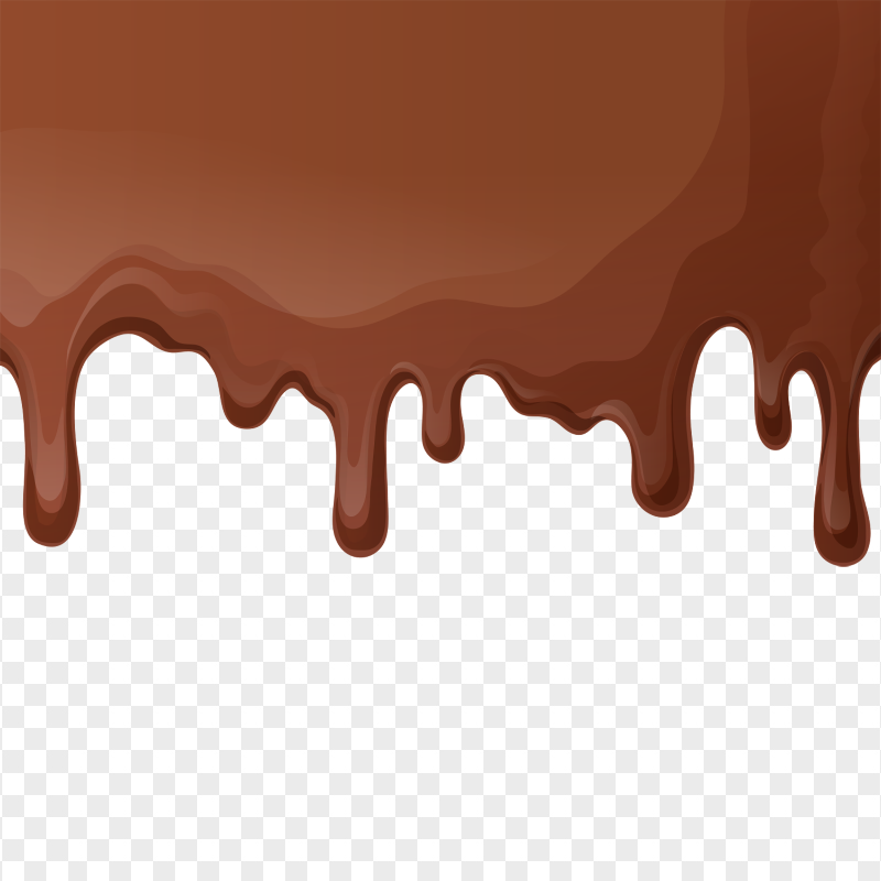 HD Dripping Melted Chocolate Transparent PNG