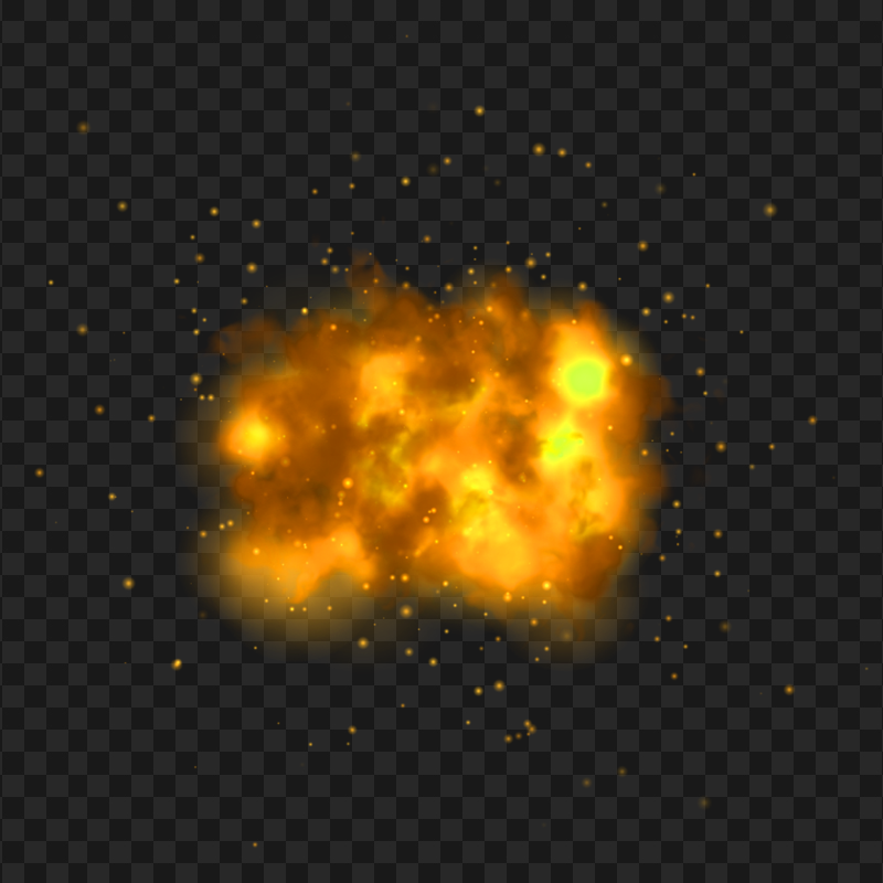 HD Fire Flame Bomb Explosion Smoke Effect | Citypng