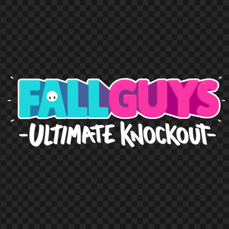 HD Fall Guys Ultimate Knockout Horizontal Logo PNG