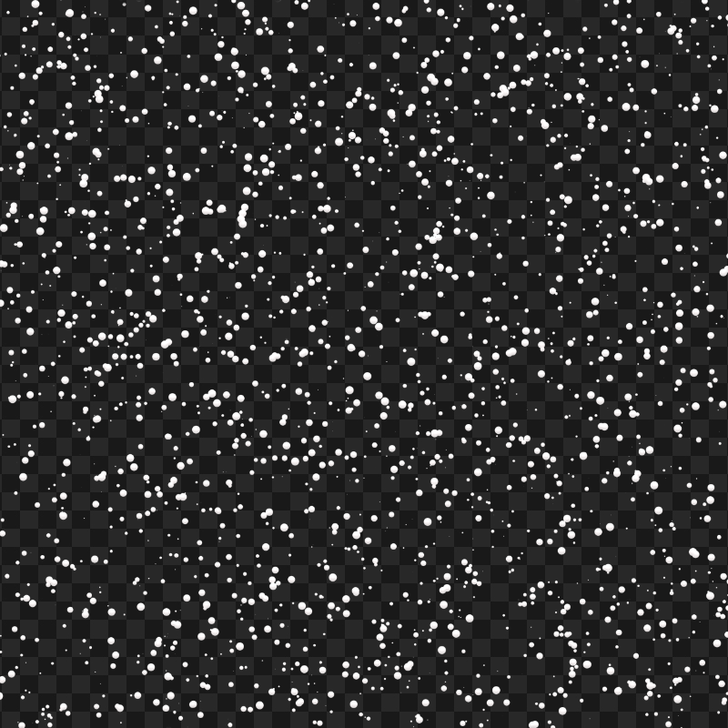 HD Falling Snowfall Effect PNG