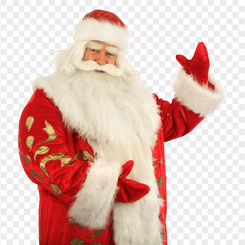 HD Father Frost Santa Christmas PNG