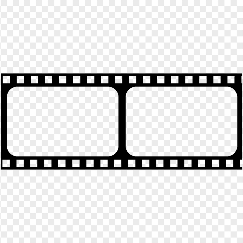 HD Film Frames Video Frame Black Icon Transparent PNG