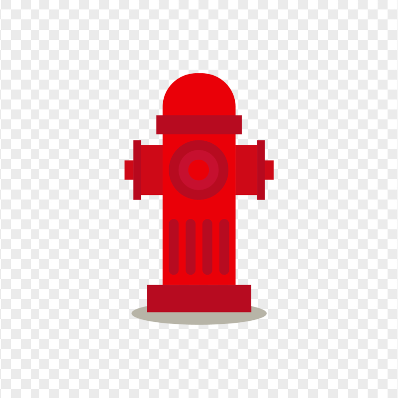 HD Fire Hydrant Vector Icon PNG