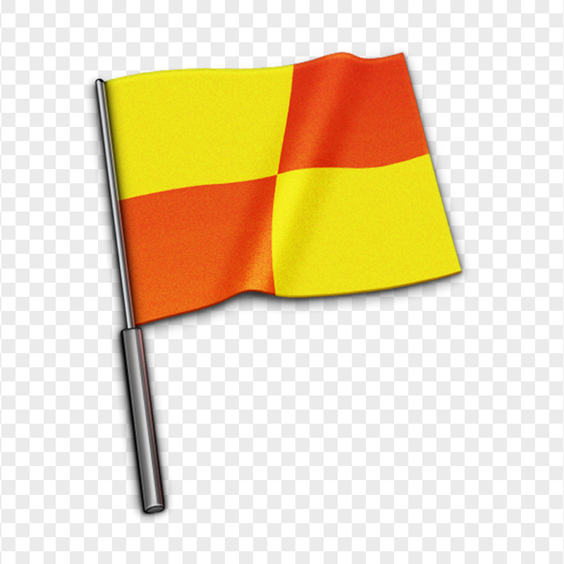 HD Football Soccer Referee Flag PNG