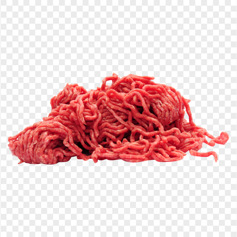 HD Fresh Raw Minced Meat PNG
