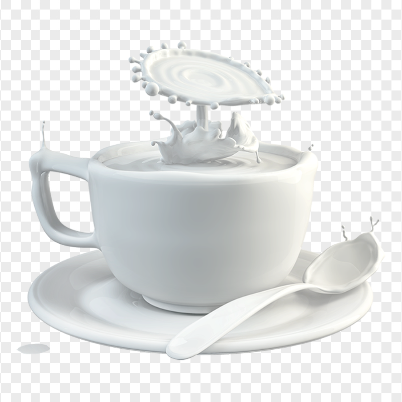 HD Glass Cup Of Milk Yogurt PNG