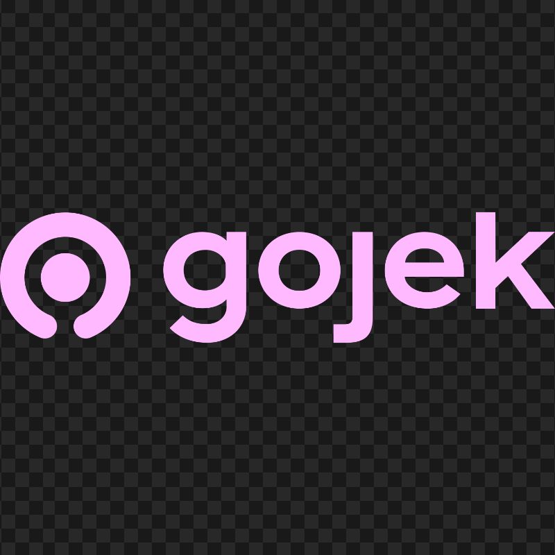 HD Gojek Pink Logo Transparent PNG