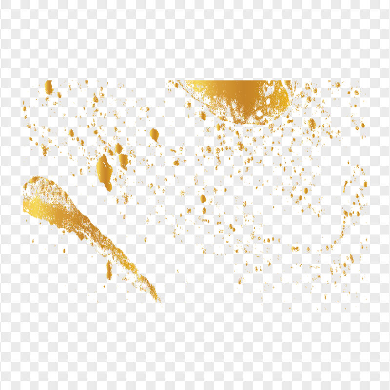HD Golden Grunge Effect Texture PNG