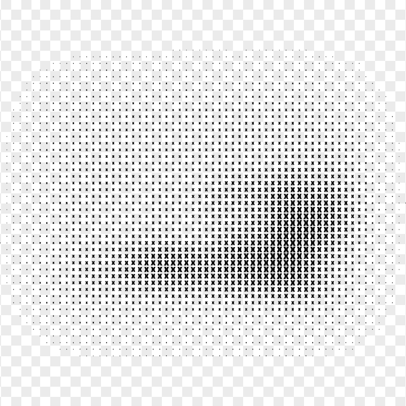HD Gradient Black Halftone Texture PNG