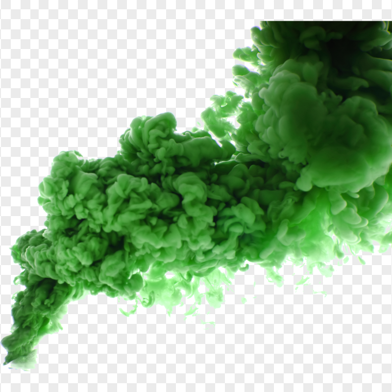 HD Green Bomb Smoke PNG
