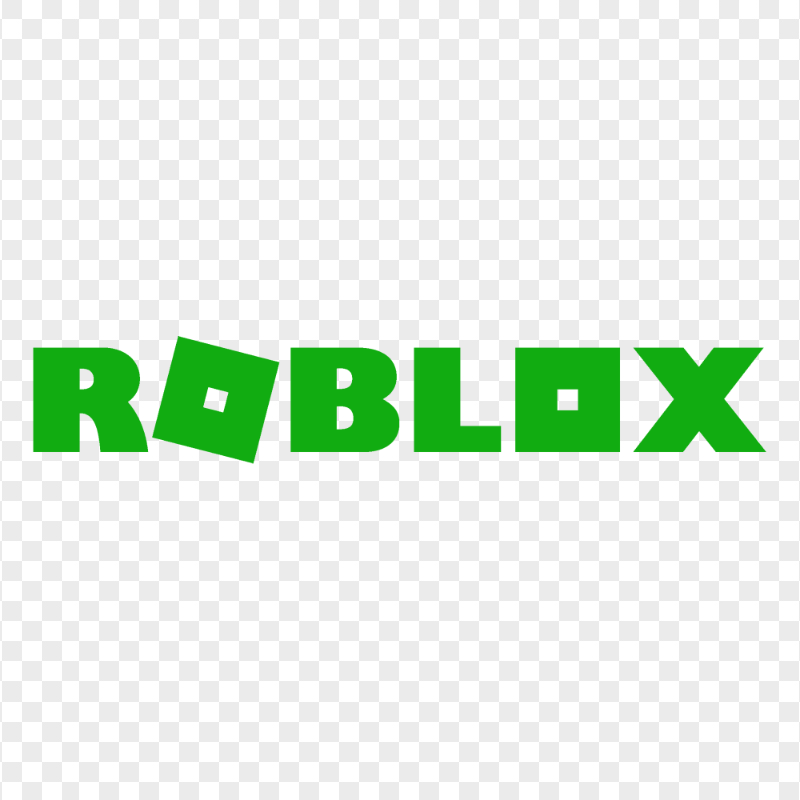 HD Green Roblox Logo Transparent PNG