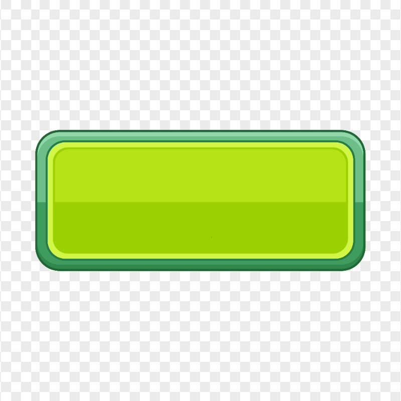 HD Green Vector Button Transparent Background