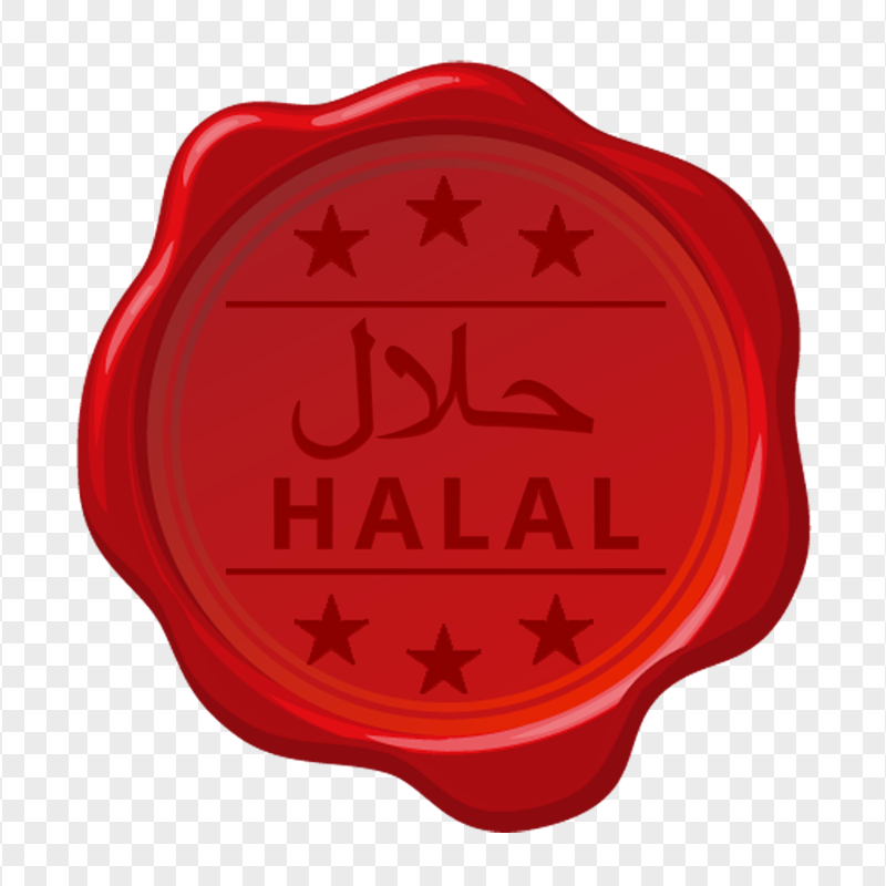 HD Halal حلال Stamp PNG