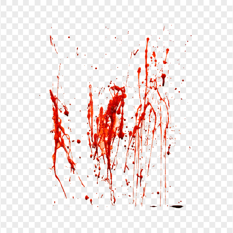 HD Halloween Blood Transparent Background