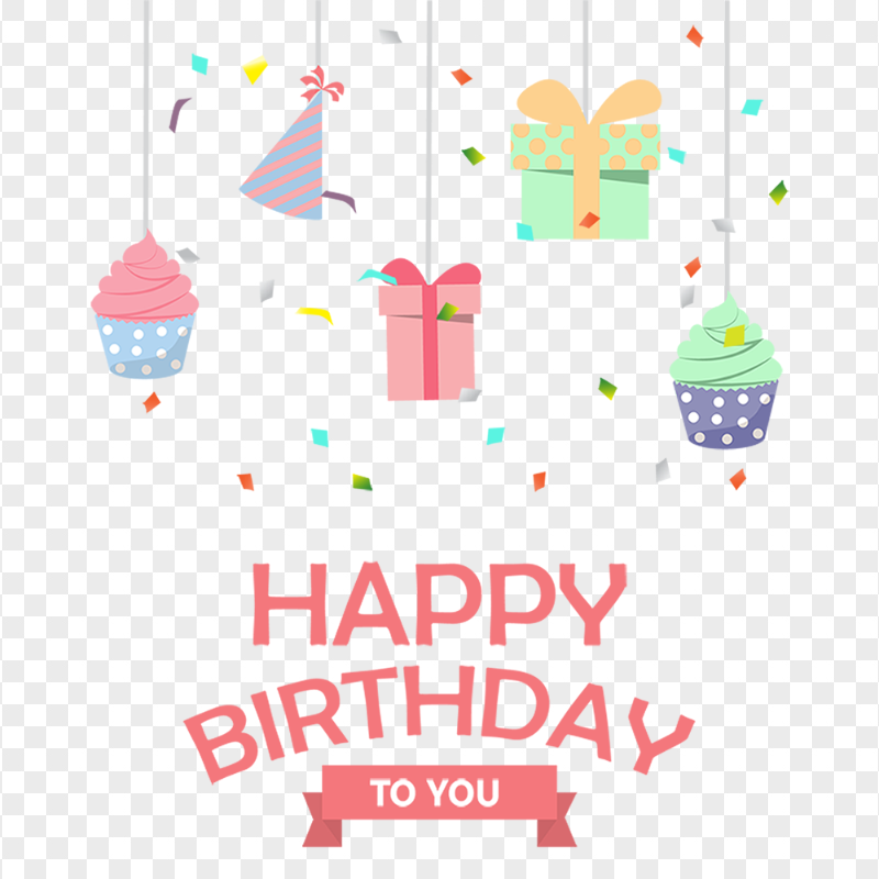HD Happy Birthday To You Vector Design PNG