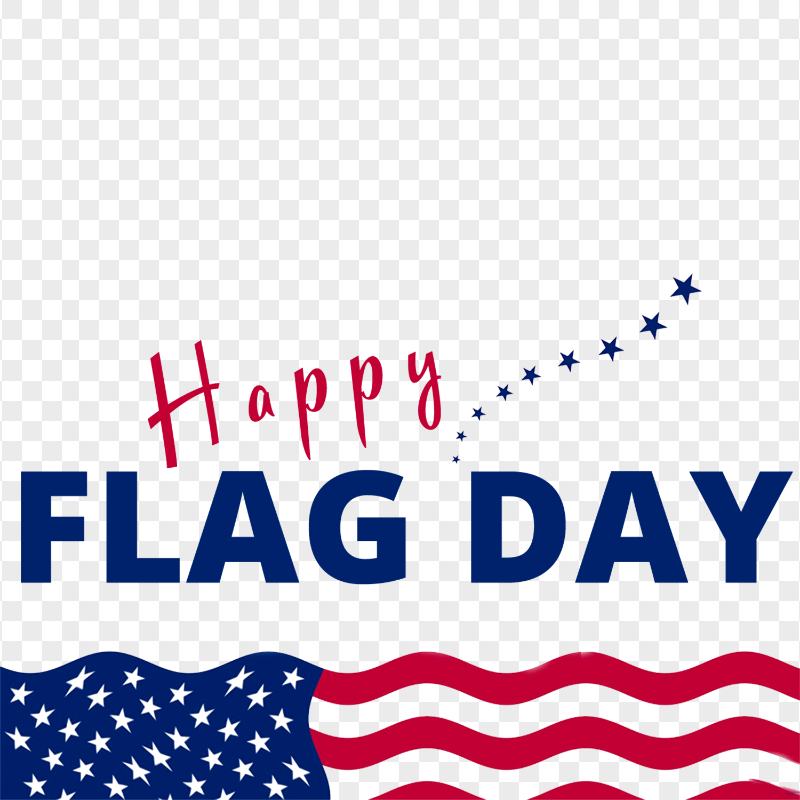 HD Happy Flag Day US Illustration PNG