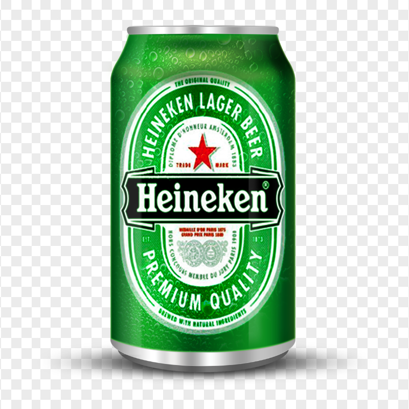 HD Heineken Beer Can PNG