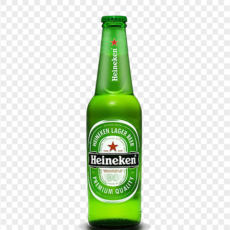 HD Heineken Beer Green Bottle PNG