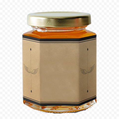 Download Hd Honey Jar Bottle Mockup Png Citypng