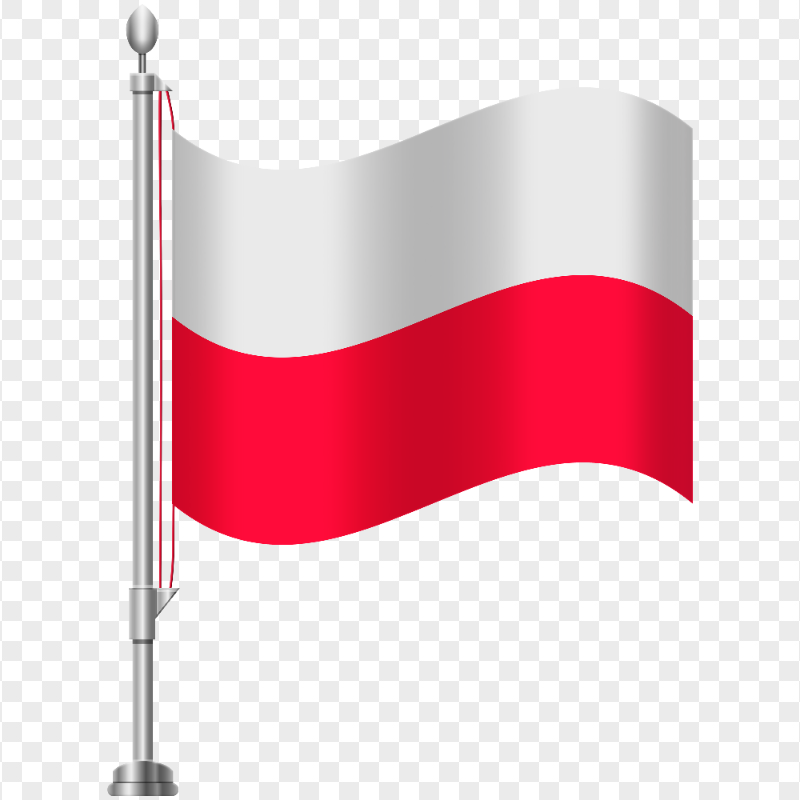 HD Illustration Poland Flag Pole Transparent PNG