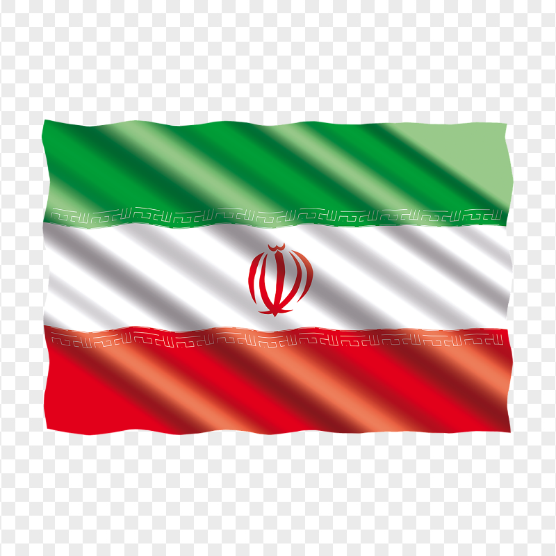 HD Iran Illustration Waving Flag Transparent PNG