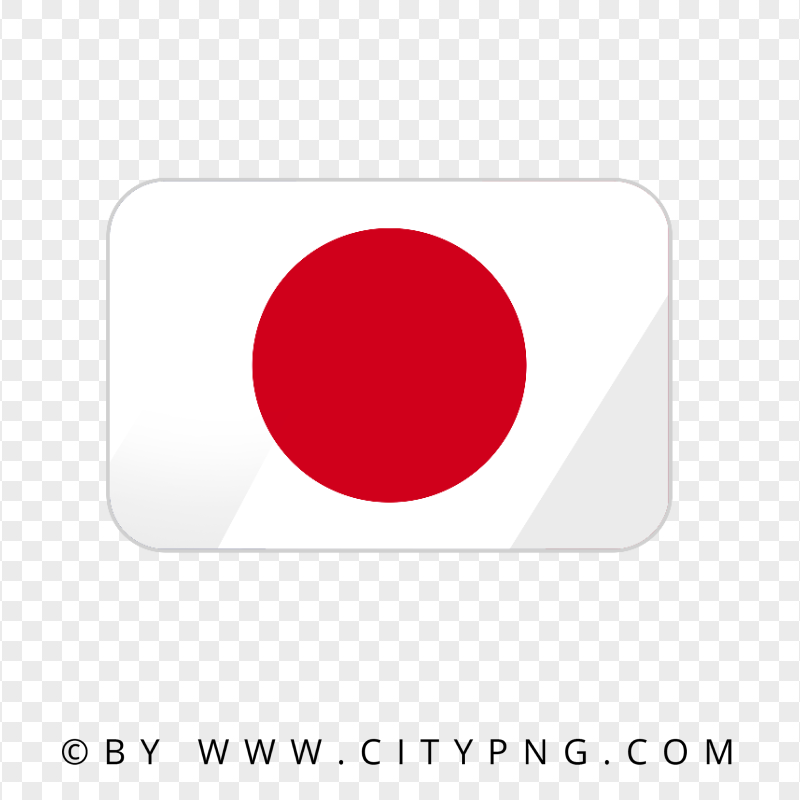 HD Japan Flag Icon Transparent Background