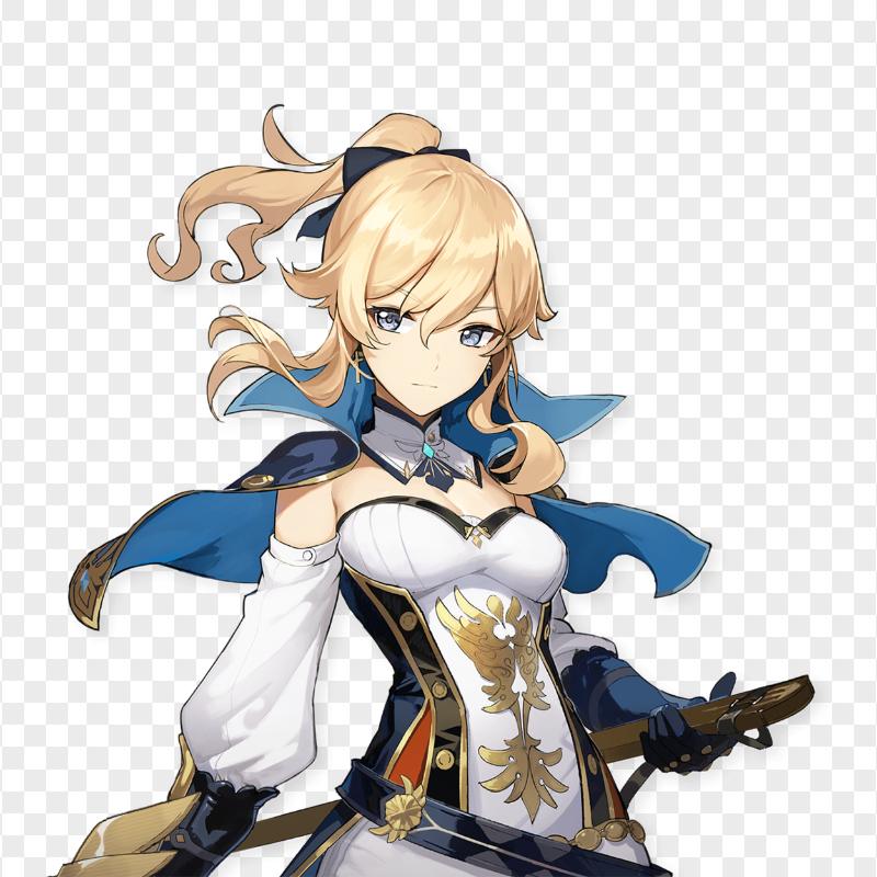 HD Jean Genshin Impact Game Character PNG