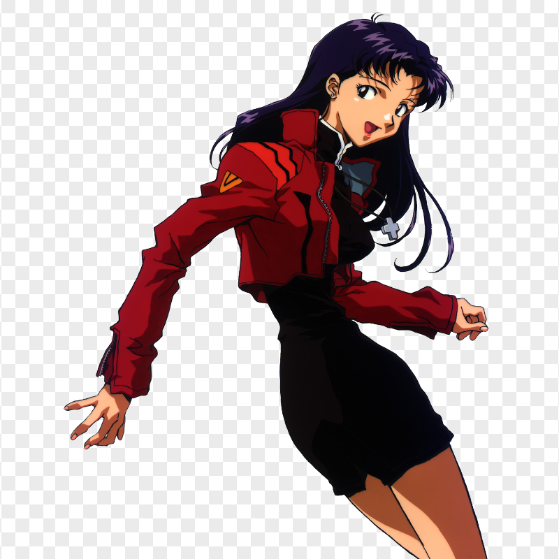 HD Katsuragi Misato Manga Anime Character Transparent PNG