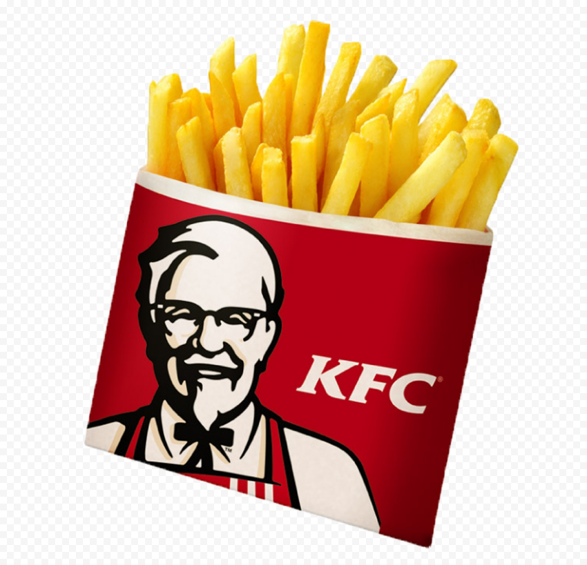 HD KFC French Fries Cup Transparent Background Citypng