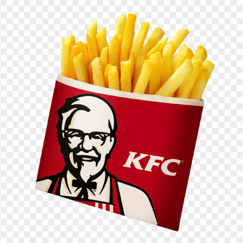 HD KFC French Fries Cup Transparent Background