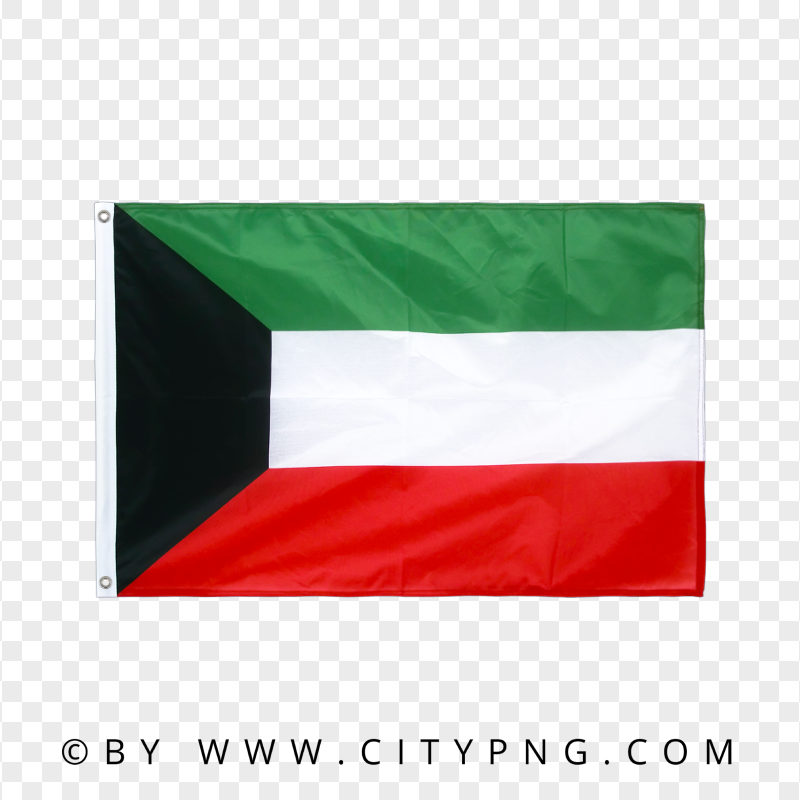 HD Kuwait Real Flag Transparent Background