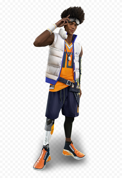 HD Leon Free Fire FF Male Character PNG