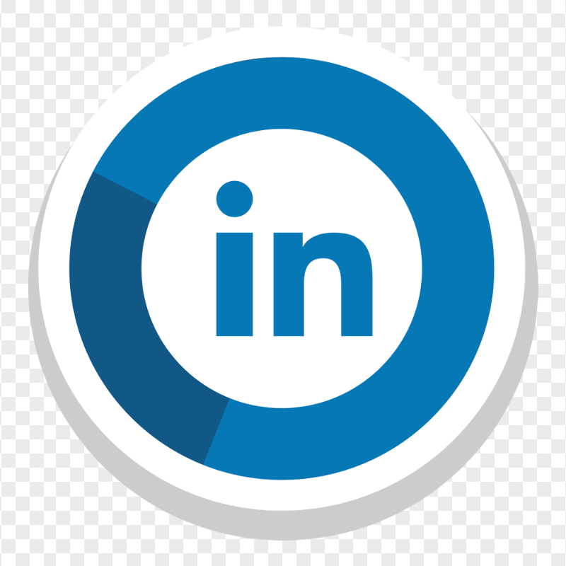 HD Linkedin Round Illustration Icon Transparent PNG