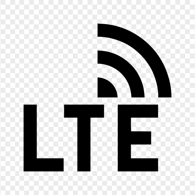 HD Lte Logo Icon Transparent Background