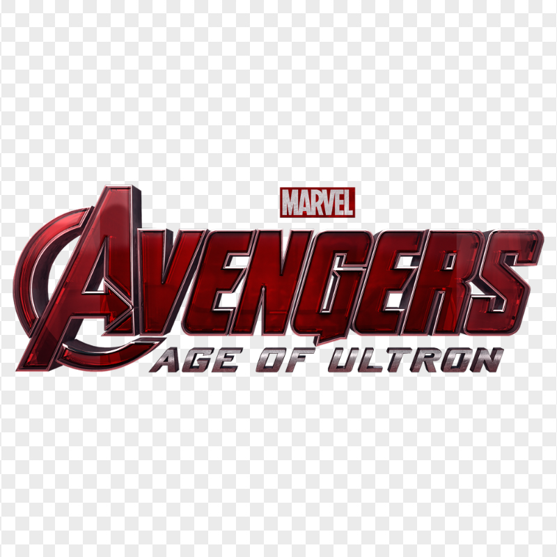 HD Marvel Avengers Age of ULtron Logo PNG
