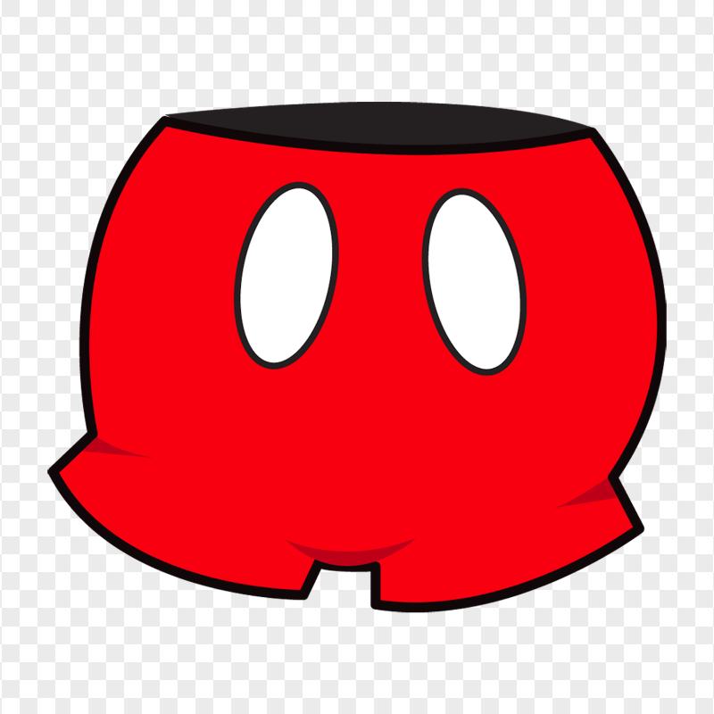 HD Mickey Mouse Red Shorts PNG
