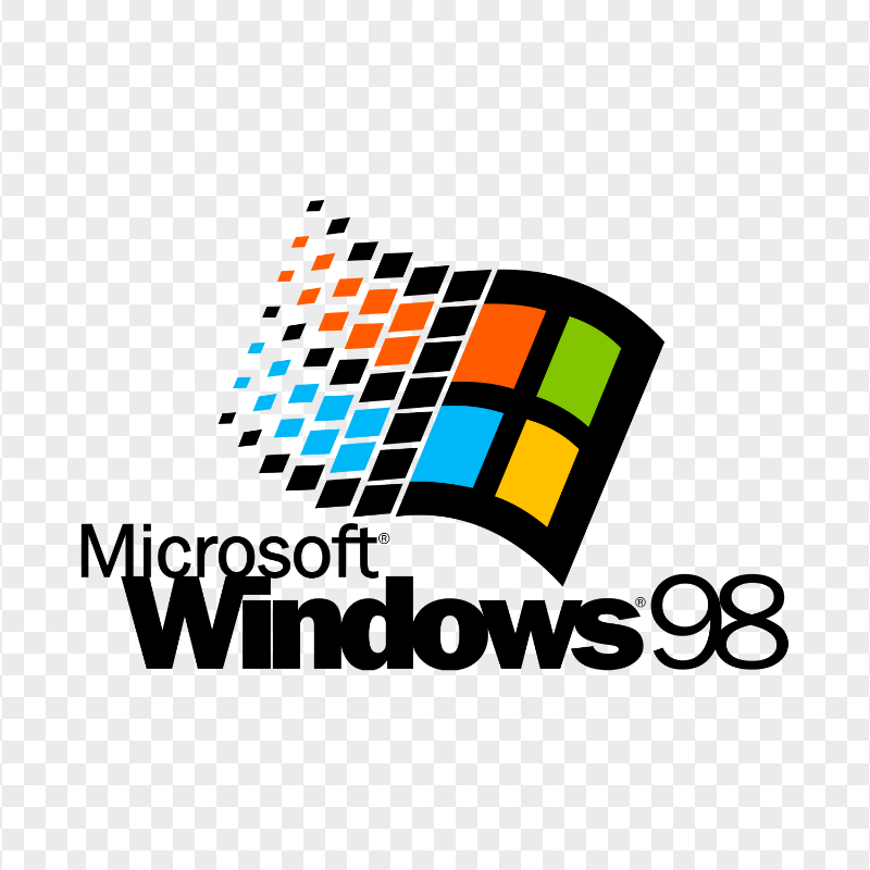 HD Microsoft Windows 98 Logo PNG