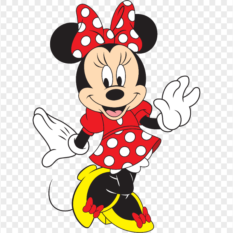HD Minnie Mouse Clipart Cartoon Character PNG