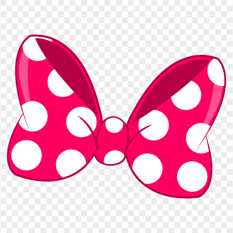 HD Minnie Mouse Ribbon PNG