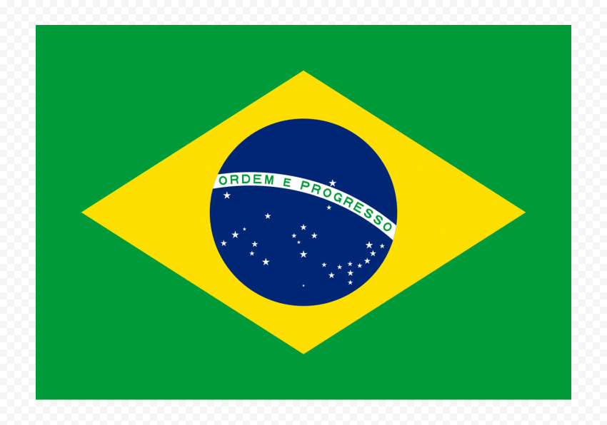 HD National Brazil Flag Transparent Background Citypng