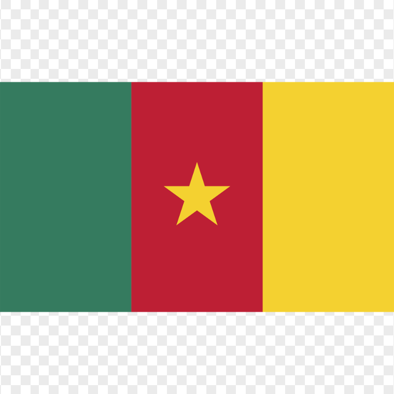 HD National Cameroon Flag PNG