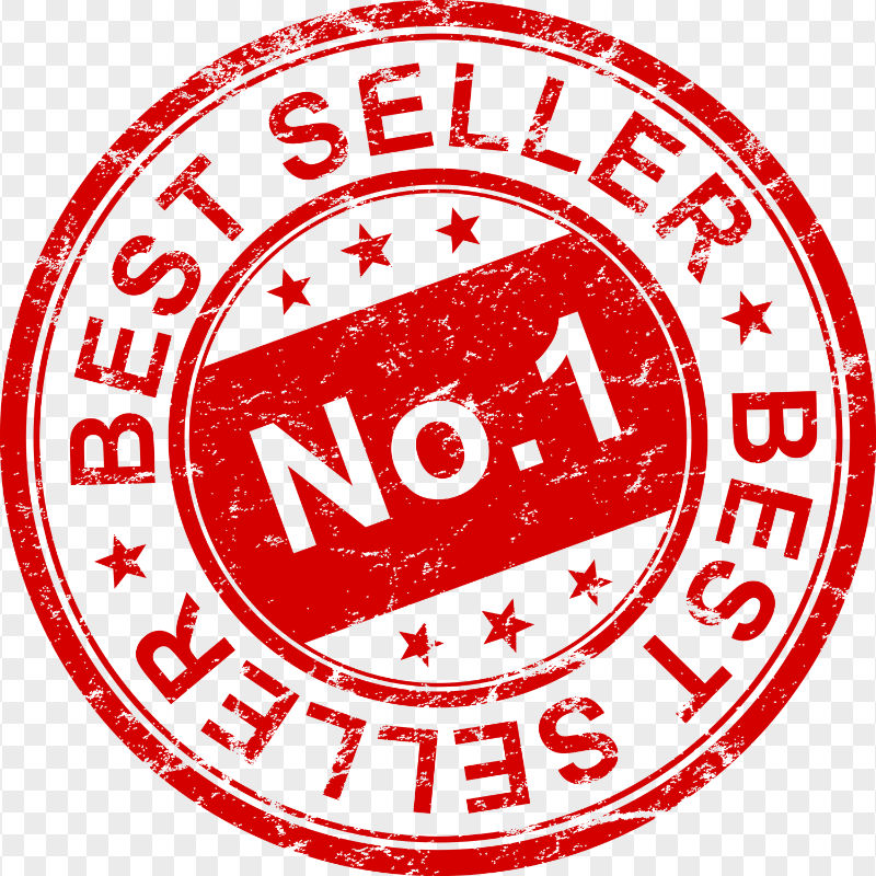 HD No1 Best Seller Rubber Stamp PNG