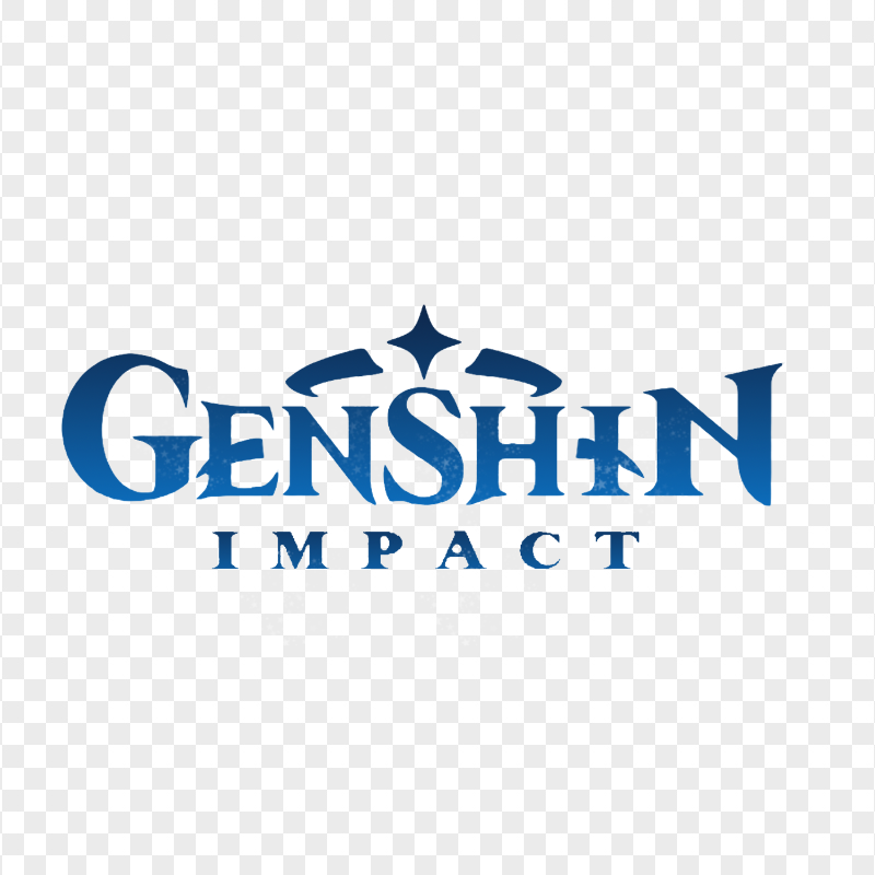 HD Official Genshin Impact Game Logo PNG